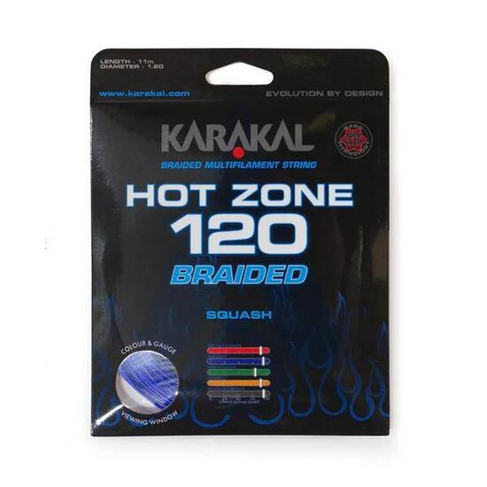 Naciąg do squasha Karakal Hot Zone Braided 120 11 m