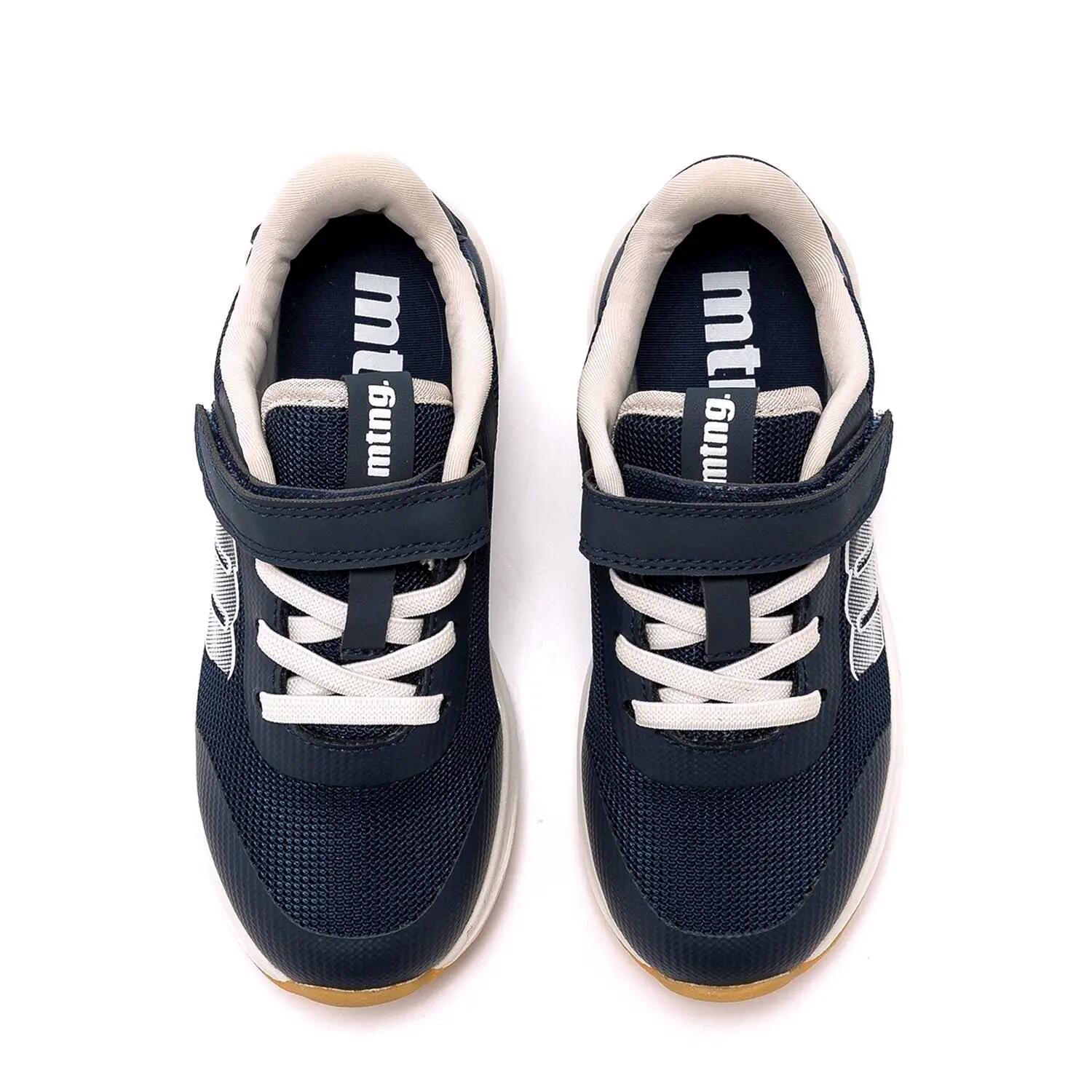 Zapatillas caminar Niños MTNG KIDS Apolo evo Azul 4/6
