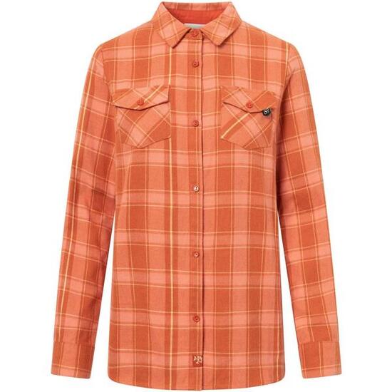 Koszula w kratkę z długim rękawem damska Viking Shamrock Bamboo Lady