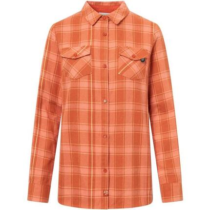 Koszula w kratkę z długim rękawem damska Viking Shamrock Bamboo Lady