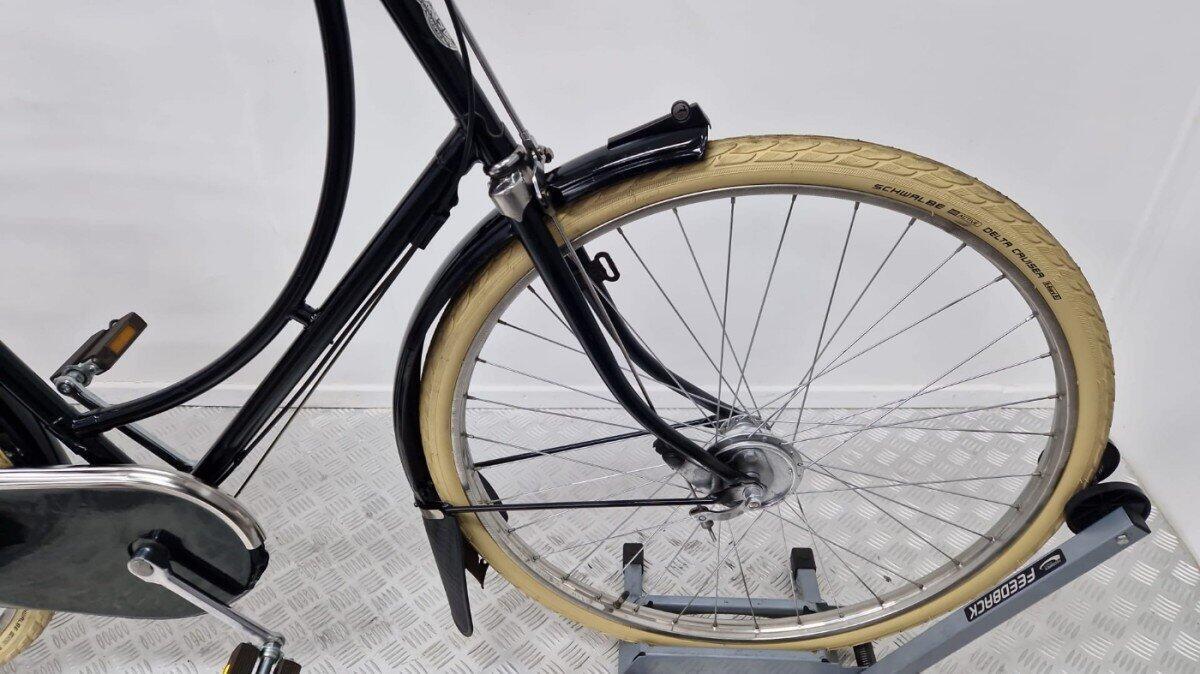 Gazelle stadsfiets 28" zwart - gebruikt, 3 maanden garantie 2/3