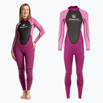 Muta da surf donna AQUASTIC in neoprene 3/2 mm WAVEY