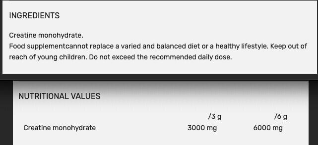 Créatine - Creatine Monohydrate - Saveur neutre 300g 3/5