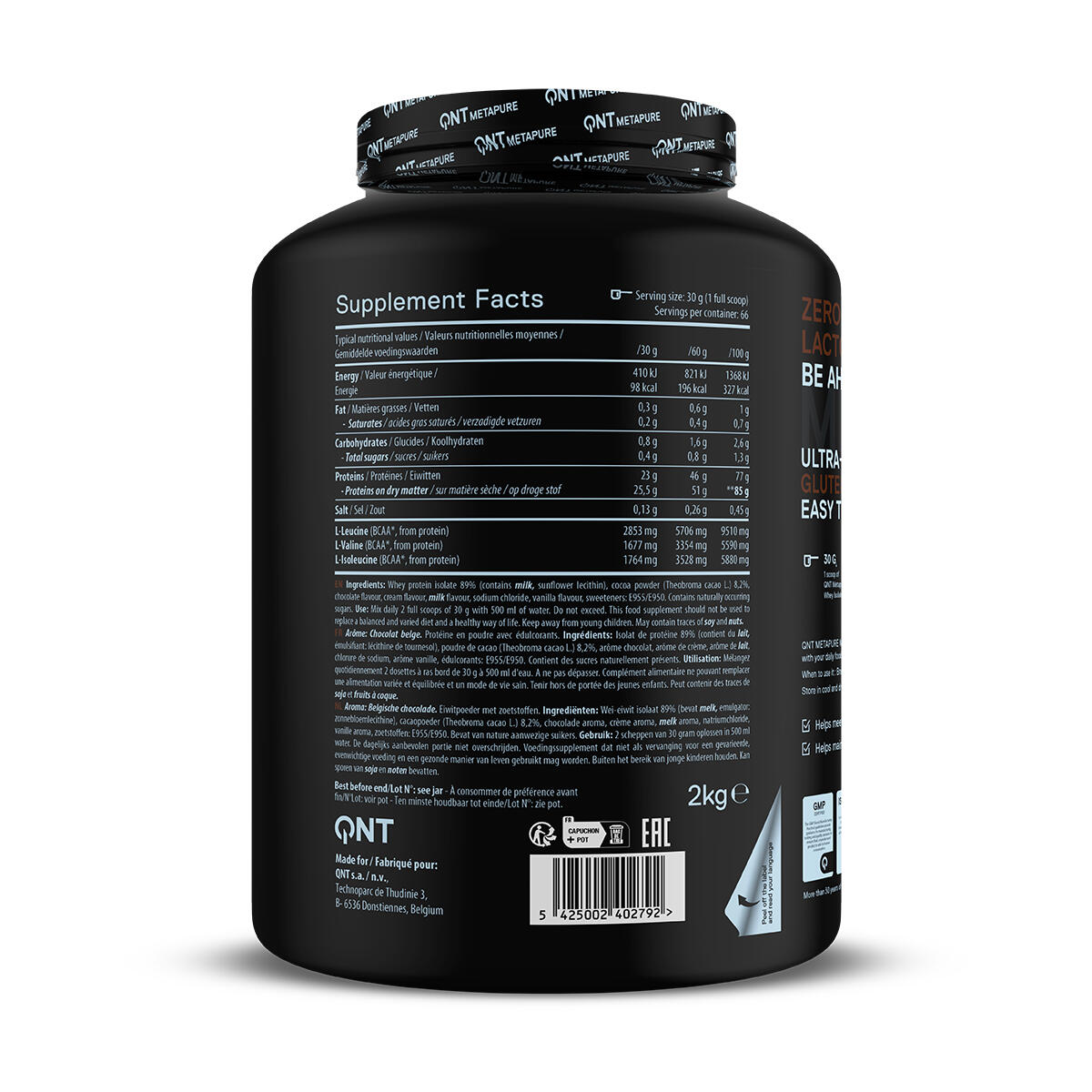 Metapure Whey Protein Isolate 3/6