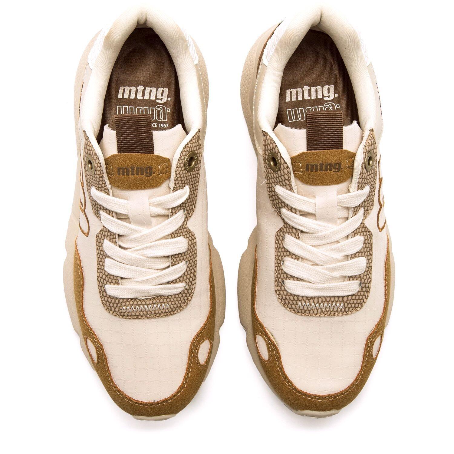 Sneakers femme MTNG Climb beige 4/6