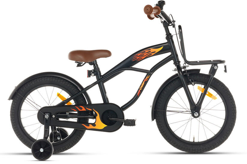 Cortego Cruiser Jongensfiets 16 inch Zwart - Kinderfiets 3, 4 & 5 Jaar 2/7