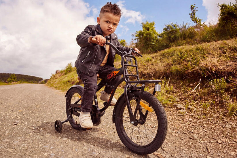 Cortego Cruiser Jongensfiets 16 inch Zwart - Kinderfiets 3, 4 & 5 Jaar 4/7