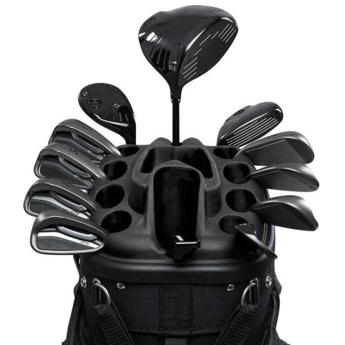Saco de golfe QO14 WR - Saco de suporte - Material repelente à água - Preto 3/5