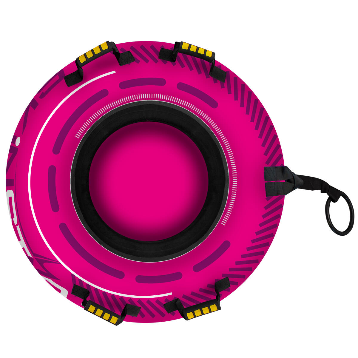 Cross Snowtube Ø100 cm – Schlitten Bob Rodel Reifen Snow Tube Rodelreifen Schnee 2/6