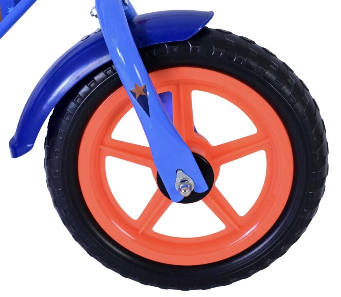 loopfiets kinderen sterren blauw 3/4