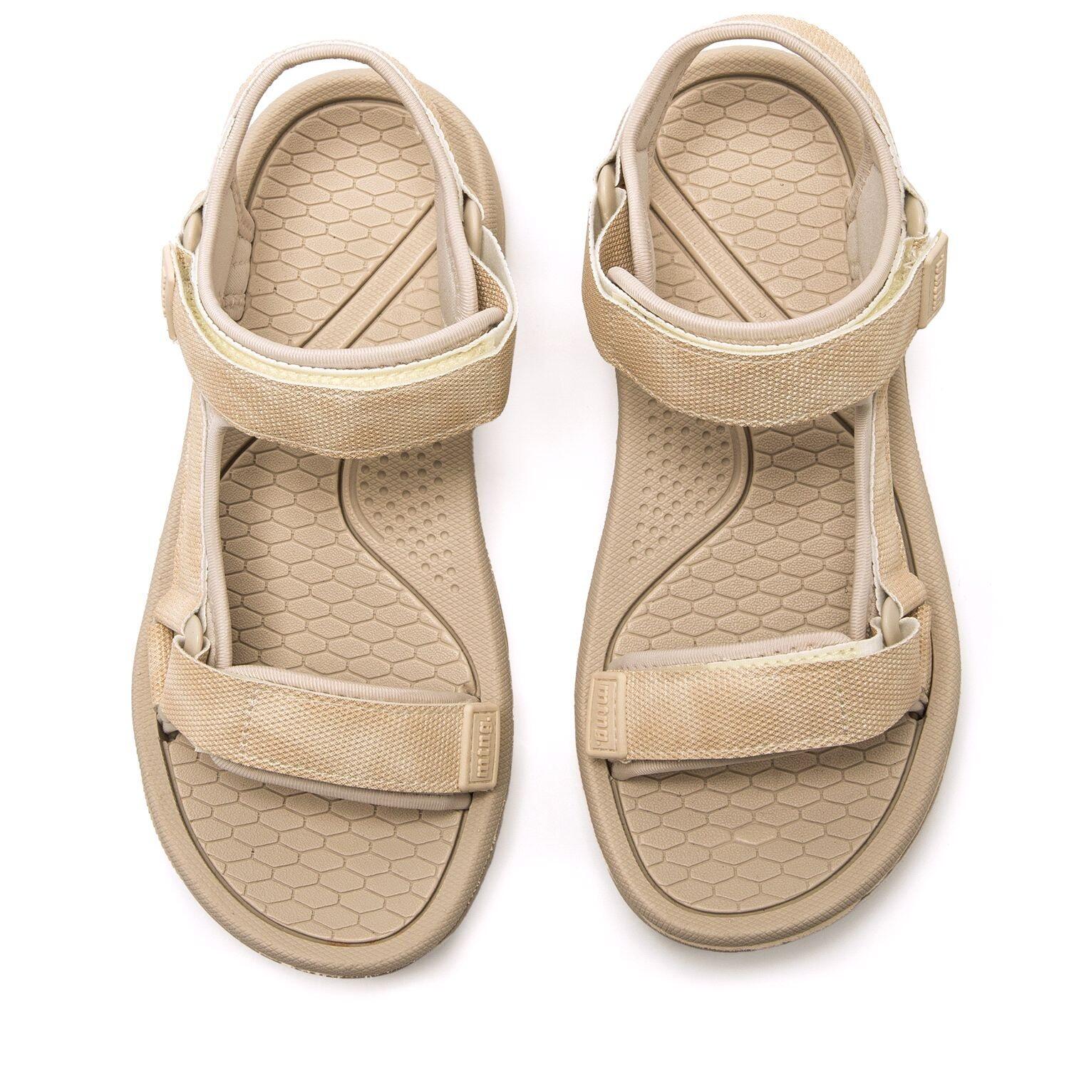 Sandali Piatte Donna MTNG Solana Beige 2/6