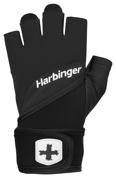 Guanti Harbinger Pro Wristwrap 2.0 Unisex Nero Taglia Media per Sollevamento 2/5
