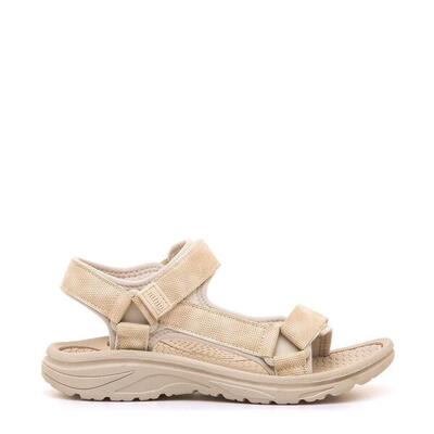 Platte sandalen dames mustang zwart