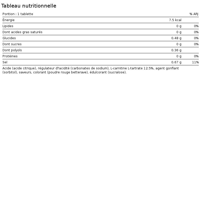 l carnitina efervescente Tableta efervescente de L-Carnitina etiqueta privada suplemento vitamínico  pastilla para la pérdida de peso