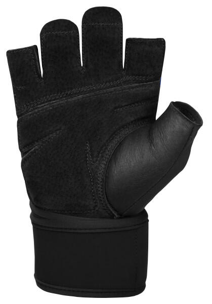 Harbinger Guanti da Sollevamento Pesi 2.0 con Polsini, Unisex, Blu, Piccolo 2/5