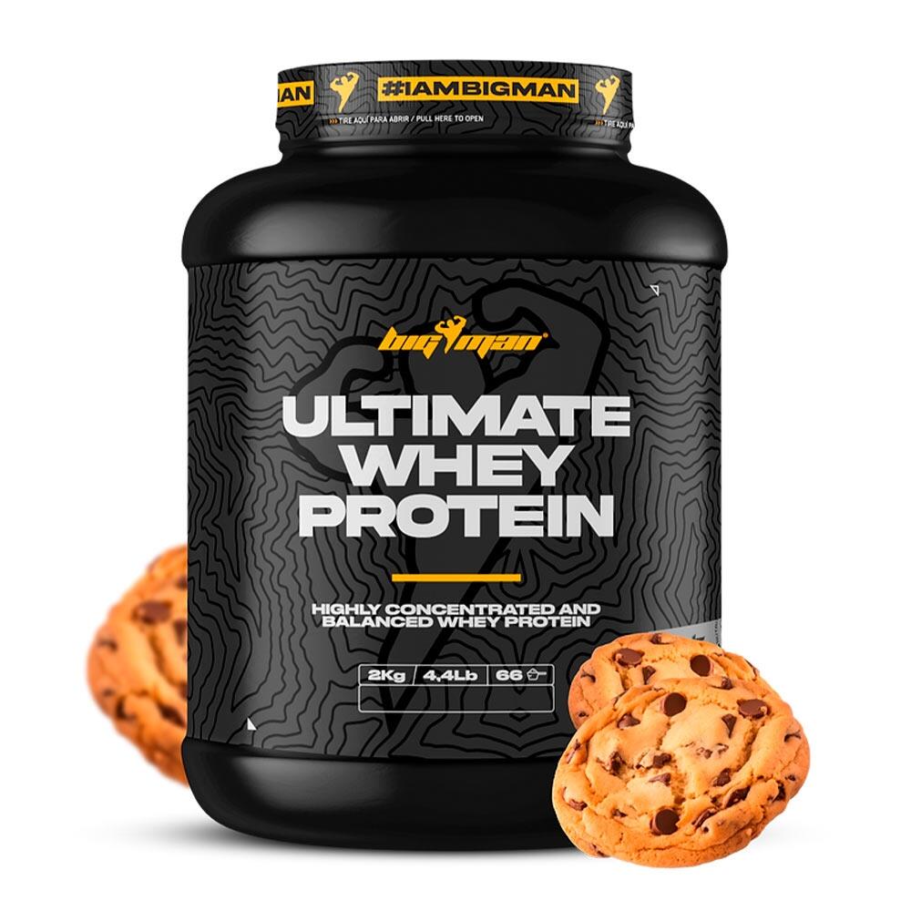 BigMan - Ultimate Whey Protein 2 kg - Proteina de suero de leche -  Sabor: Cooki 2/2