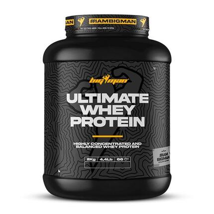 BigMan - Ultimate Whey Protein 2 kg - Proteina de suero de leche - Sabor: Cooki
