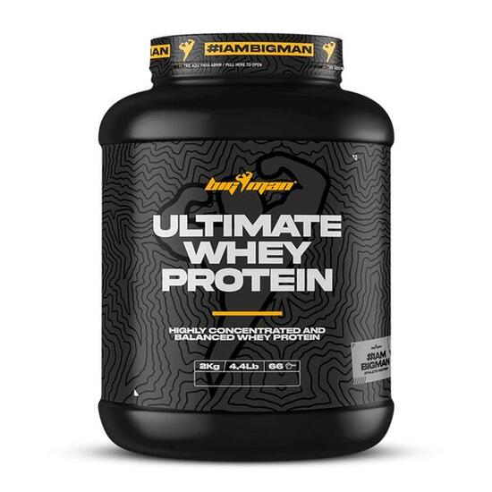 BigMan - Ultimate Whey Protein 2 kg - Proteina de suero de leche - Sabor: Cooki