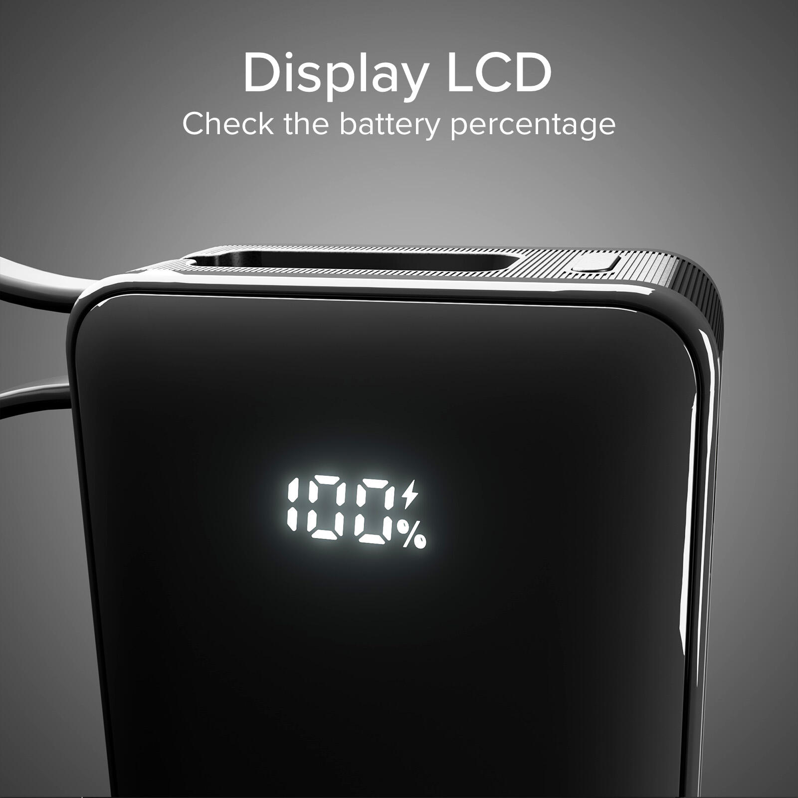 PowerBank per Smartphone e Tablet USB-C Integrato da 10000 mAh 6/7