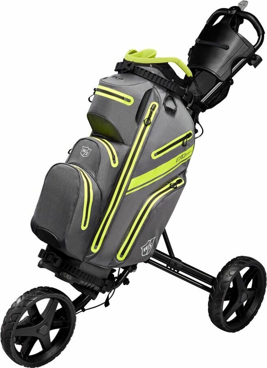 Staff Exo Dry - Saco de golfe resistente à água - Cartbag - Cinza Amarelo 4/4