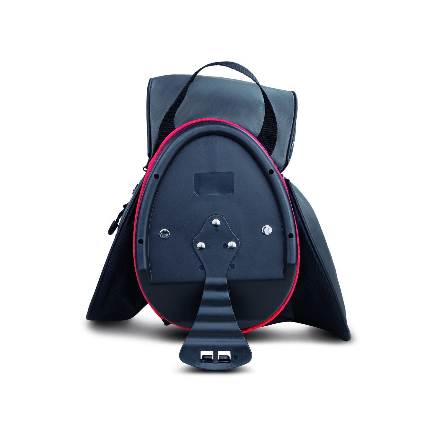 Dri Lite Seven - Sac de golf imperméable - Sac trépied - Noir Rouge 3/7