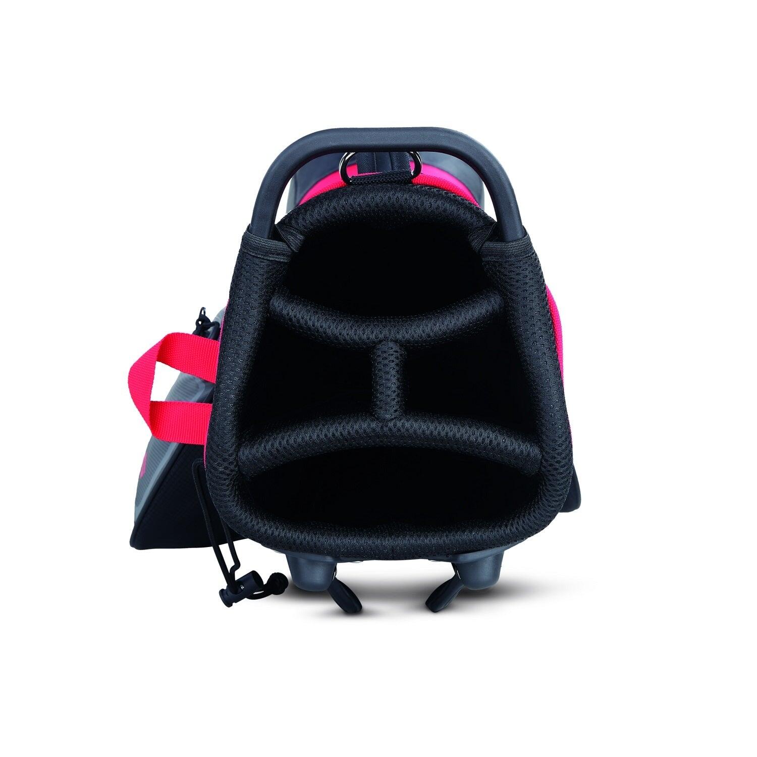 Dri Lite Seven - Sac de golf imperméable - Sac trépied - Noir Rouge 4/7