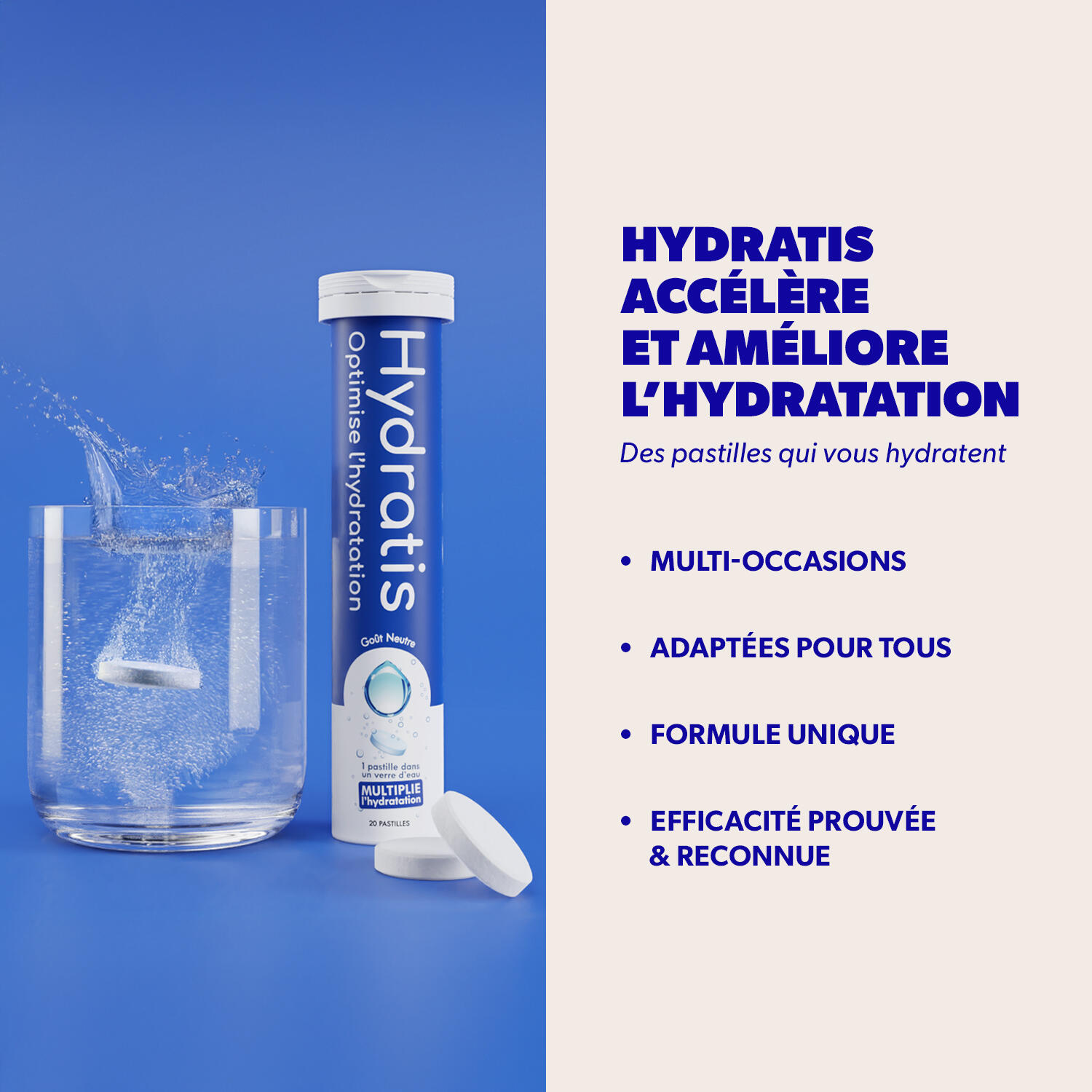 Boisson avec Électrolytes - Formule Isotonique - Coco - 20 pastilles 2/7