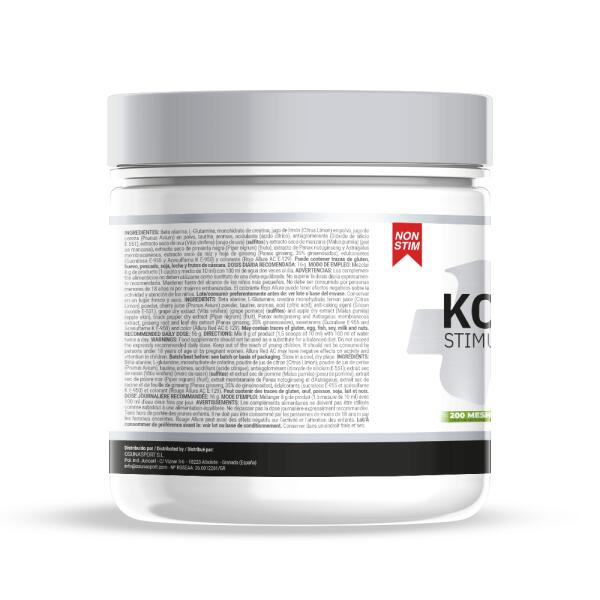 Kongestion Pre-Workout ohne Stimulanzien - 320 g MASMUSCULO Gummibärchen-Wasser 5/6
