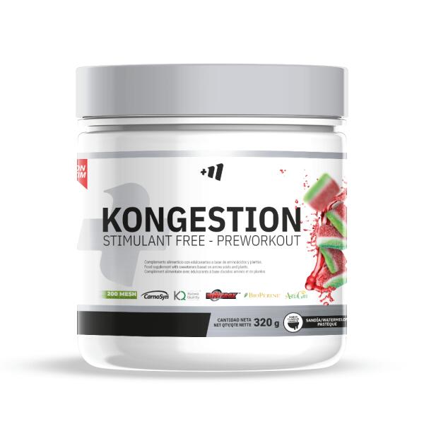 Kongestion Preworkout zonder stimulerende middelen - 320g Gummy Watermelons MAS 4/6