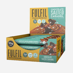 Barre protéinée - Caramel salé - 15 pièces