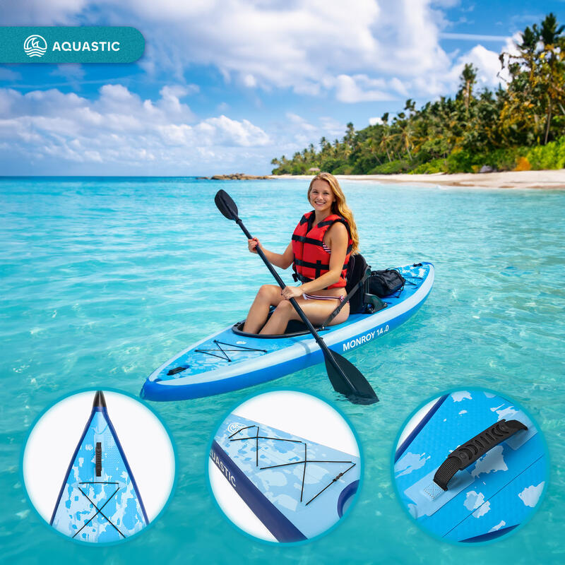 Hibrid caiac/SUP AQUASTIC Monroy 14'0" 427 cm