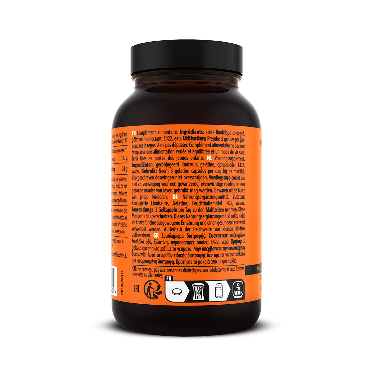 CLA 1000 mg - 90 gélules 2/4