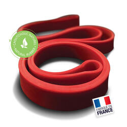 Bande de Musculation en Latex Naturel Rouge