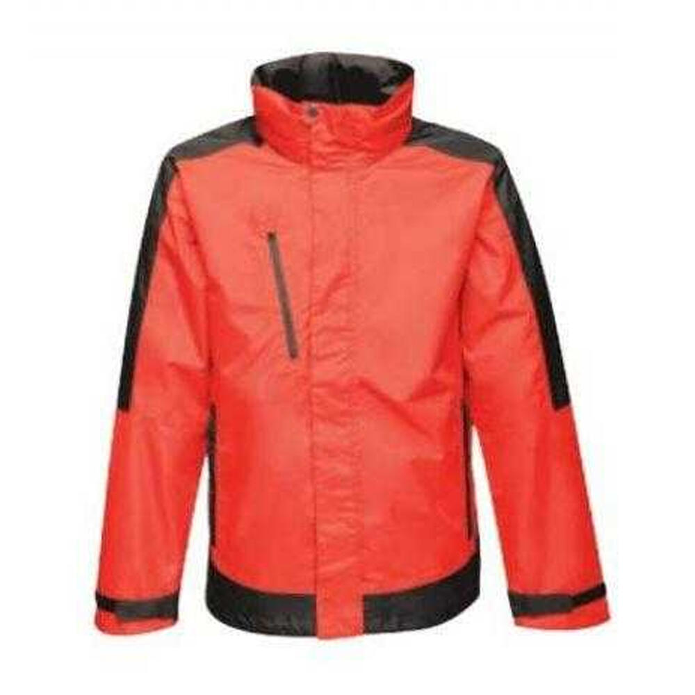 Mens Contrast Shell Jacket (Orange)