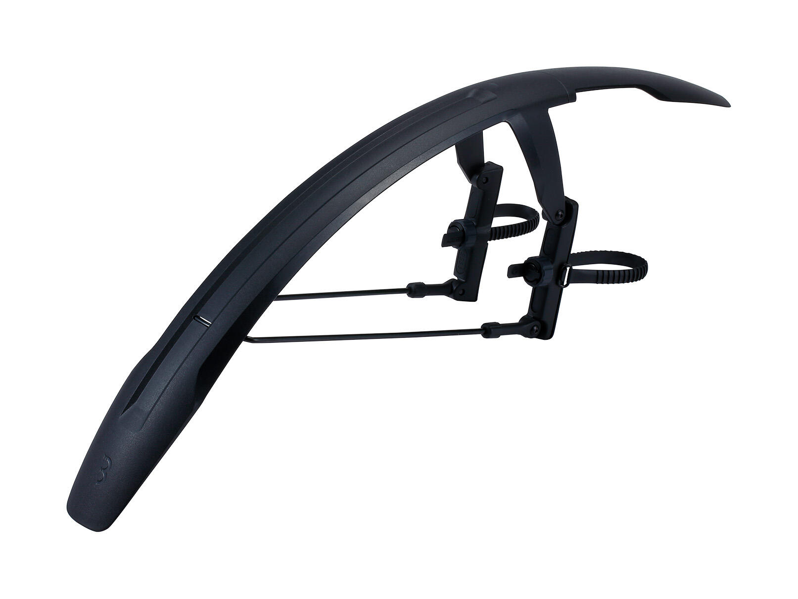 Paar BBB DiscGuard spatborden voor en achter 28" Zwart 2/5
