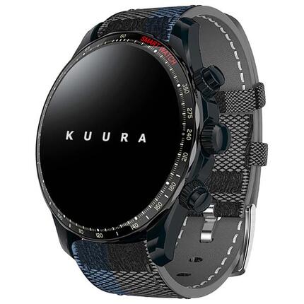 Kuura smartwatch FM1 V3, Zwart