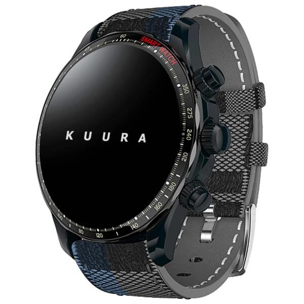 KUURA Reloj inteligente Kuura FM1 V3, Negro