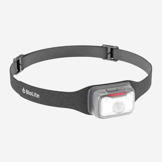 Biolite Range 400 – Lampe Frontale LED 400 lm -Running - Recharge Rapide IP67