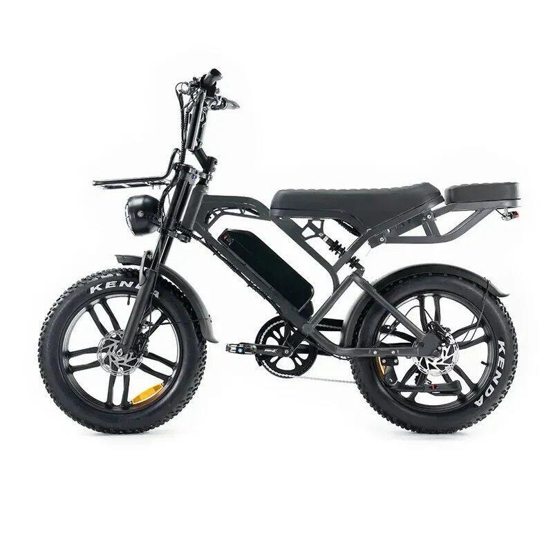 QM Wheels V20 mini - elektrische fatbike kids, 250 W, 250 Wh, paars 7/7