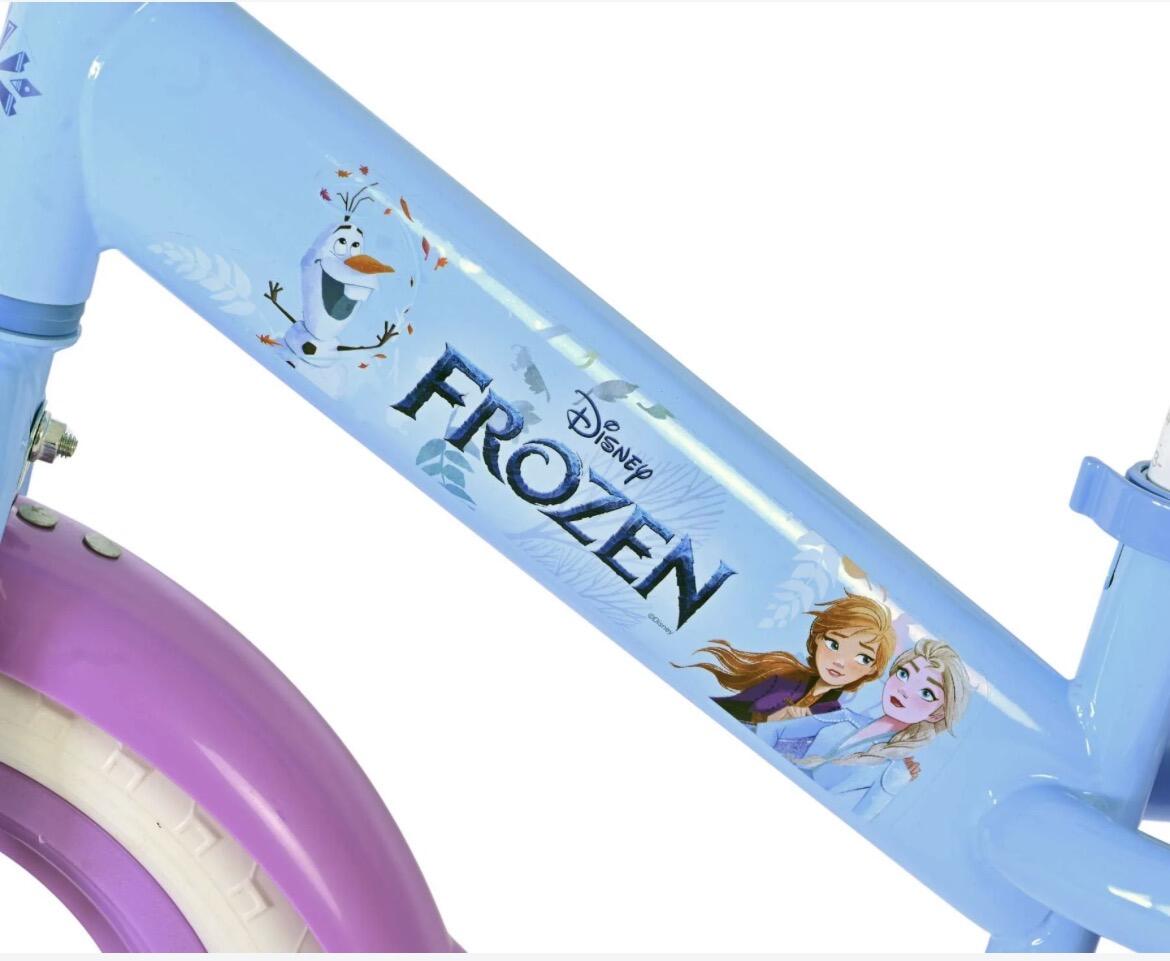 Loopfiets kinderen disney frozen blauw 3/5