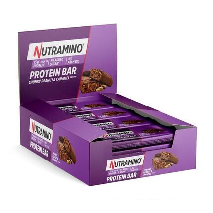Barres protéinées - Nutramino Protein Bar - Noix de Coco Sucrée Boite de 12