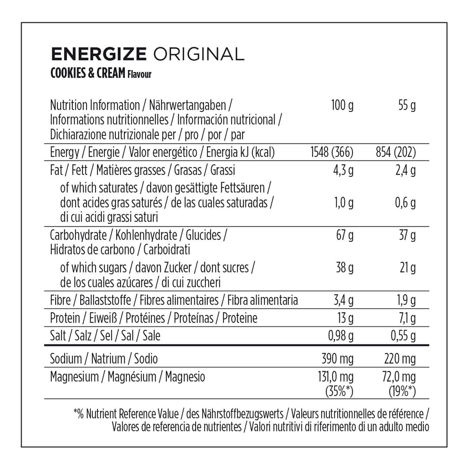 Barritas nutricionales PowerBar Energize Advanced (x15) 2/3