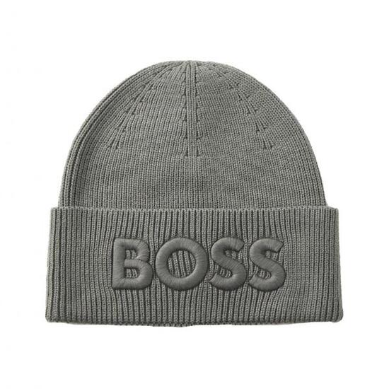 Bonnet Hugo Boss Modèle Afox R Couleur Gris