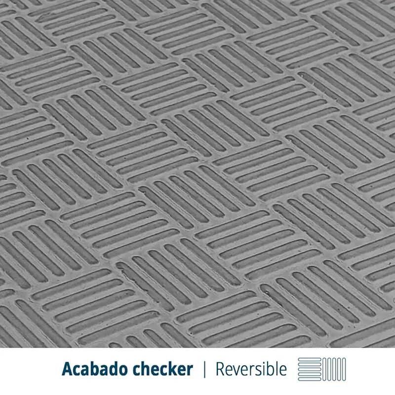 Tatami Puzzle EVA Pack 16 e/ 1 x 1 x 40mm (Preto-Cinza) 4/7