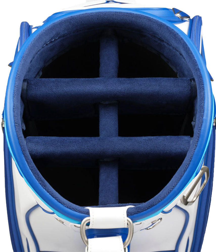Tour Staff - Saco de golfe resistente à água - Cartbag - BLUE White 6/7