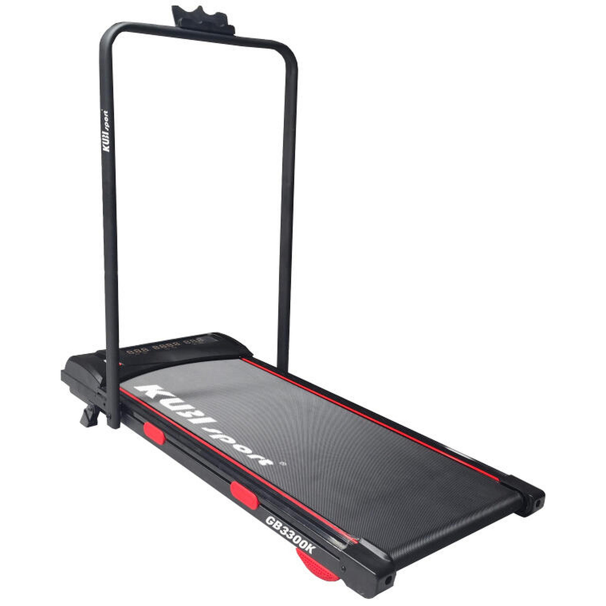 KUBISPORT Běžecký pás pro chůzi plochý s manuálním náklonem GB3300K