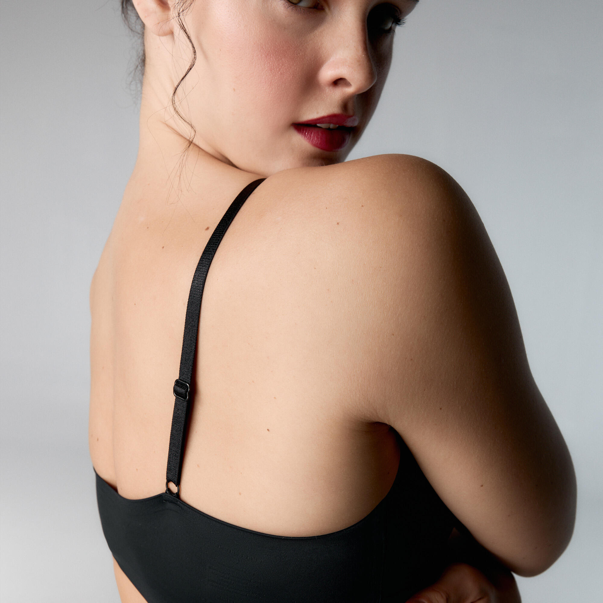 Brassière de sport Soutien-gorge Triangular Eryx Black Limba Black Microfiber 2/7