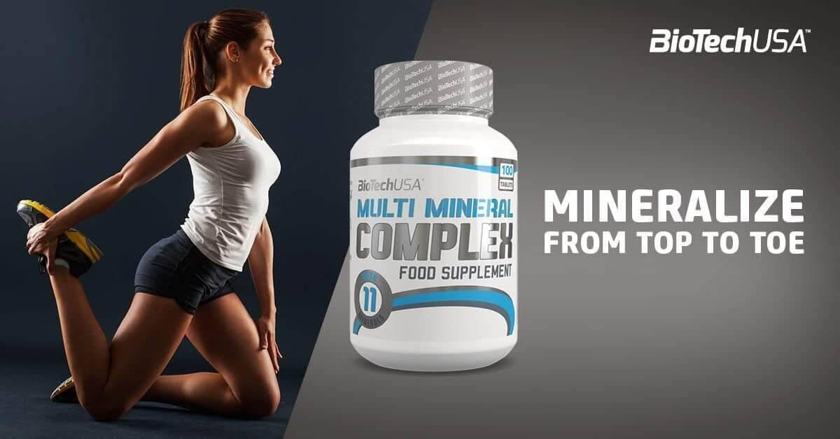 Multimineral Complex - 100 comprimés de Biotech USA 2/6