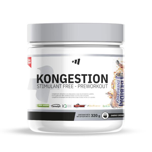 Kongestion Preworkout stimulant free - 320g Boisson énergique de MASmusculo 4/6