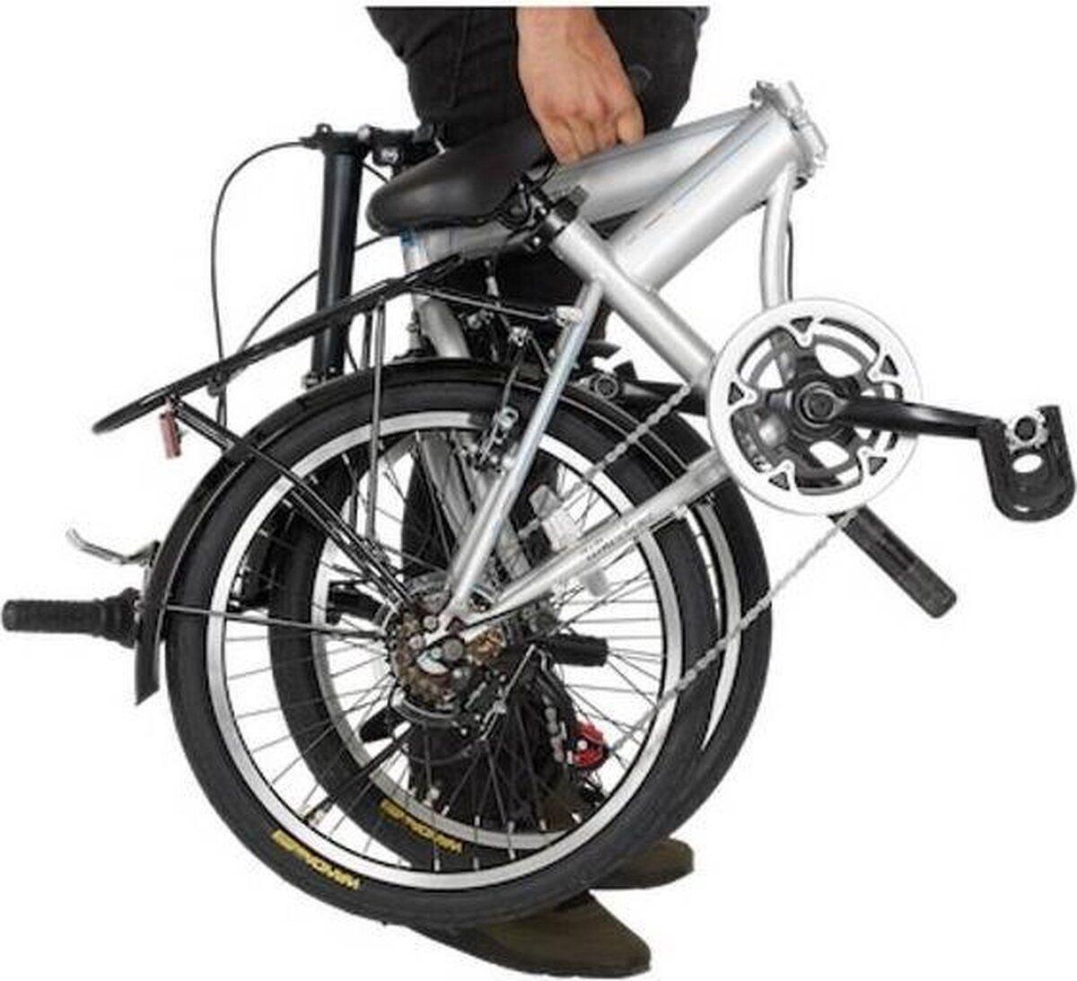 Wheeler vouwfiets, metal/grijs 6/7